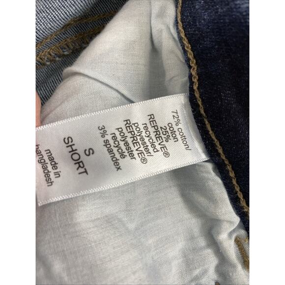 M Jeans Maurices Womens Small Short Distress Medium‎ Wash Denim  Hi Rise Flare - Picture 4 of 11